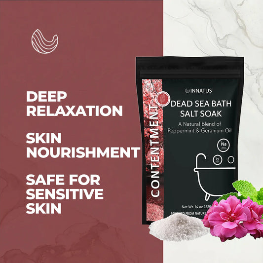 Dead Sea Contentment Bath Salt Soak with 21 Minerals